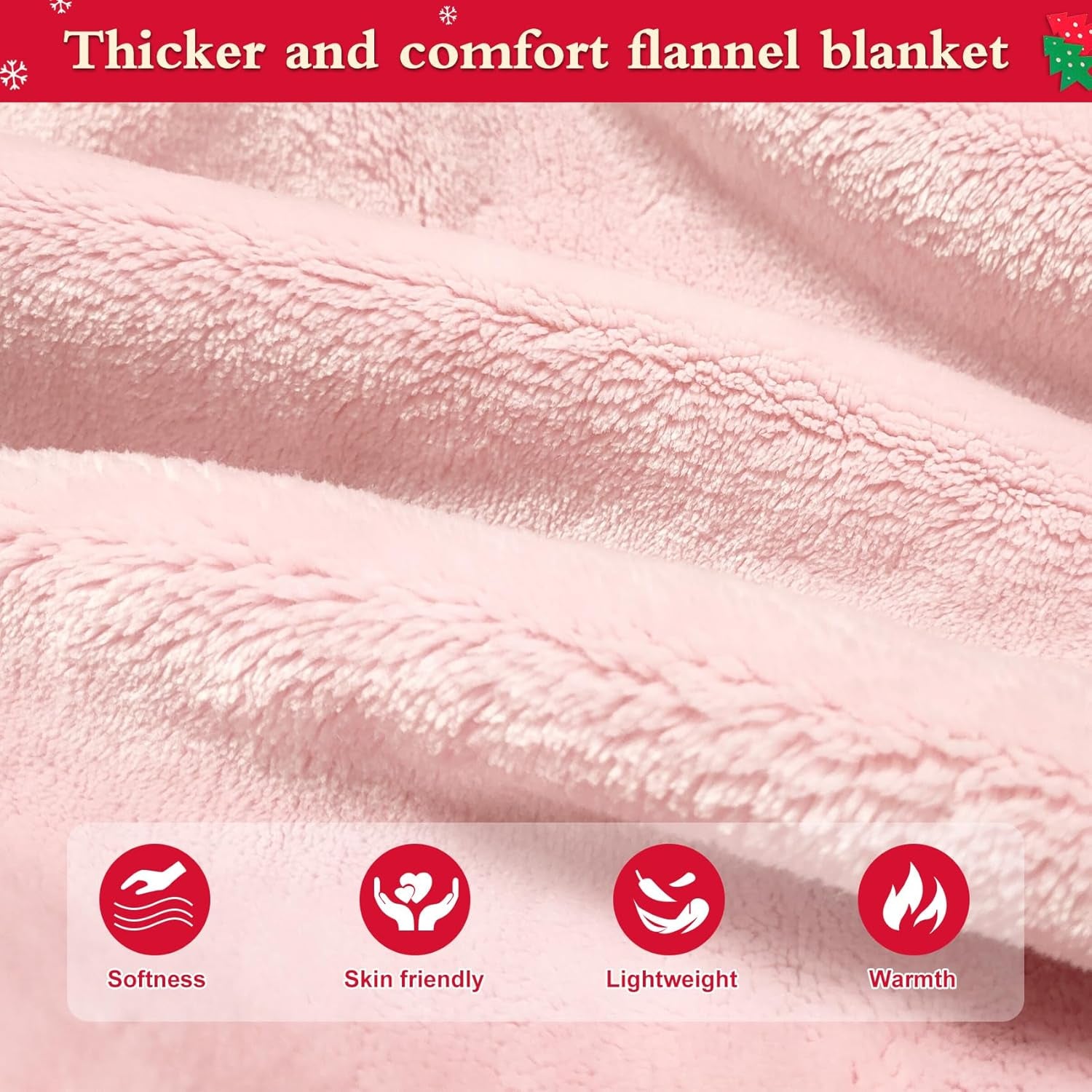 Wearable Blanket Hoodie Gifts for Women and Men, Oversized Hooded Blankets Sweatshirt, Cozy and Warm Fleece Blanket with Sleeves and Giant Pocket for Adults and Kids, Pink